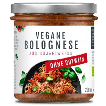 Vegane Bolognese ohne Rotwein 290ml